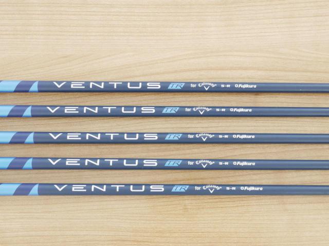 Iron set : Callaway : ชุดเหล็ก Callaway Paradym (รุ่นปี 2023 Japan Spec.) มีเหล็ก 6-Pw (5 ชิ้น) ก้านกราไฟต์ Fujikura VENTUS TR 5 Flex R