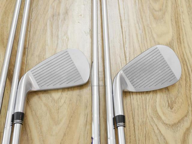 Iron set : Bridgestone : ชุดเหล็ก Bridgestone PHYZ (ปี 2018 รุ่นท๊อป ง่ายและไกลมาก) มีเหล็ก 5-Pw (6 ชิ้น) ก้านเหล็ก NS Pro Zelos 8 Flex R