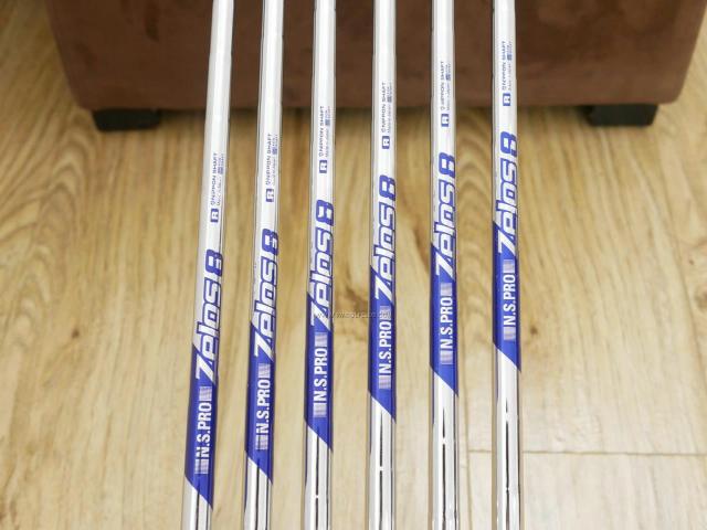 Iron set : Bridgestone : ชุดเหล็ก Bridgestone PHYZ (ปี 2018 รุ่นท๊อป ง่ายและไกลมาก) มีเหล็ก 5-Pw (6 ชิ้น) ก้านเหล็ก NS Pro Zelos 8 Flex R