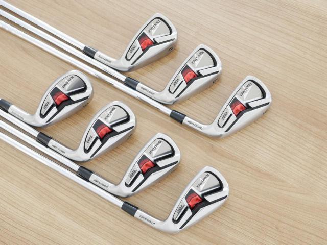 Iron set : Tourstage : ชุดเหล็ก Tourstage V002 (ใบใหญ่ ตีง่าย) มีเหล็ก 6-Pw,Aw,Sw (7 ชิ้น) ก้านเหล็ก Flex S
