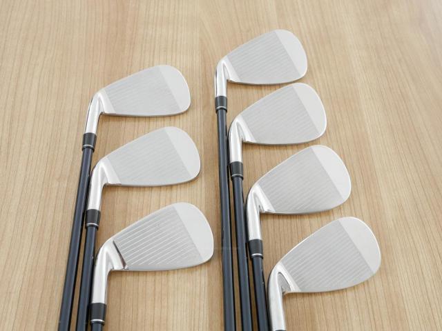 Iron set : Kasco : ชุดเหล็ก Kasco DIMPALS VF (ใบใหญ่ ตีง่าย) มีเหล็ก 5-Pw,Sw (7 ชิ้น) ก้านกราไฟต์ Flex R