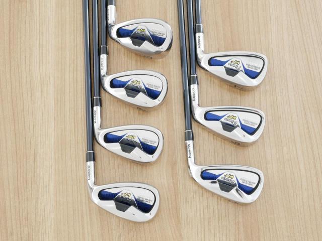 Iron set : Kasco : ชุดเหล็ก Kasco DIMPALS VF (ใบใหญ่ ตีง่าย) มีเหล็ก 5-Pw,Sw (7 ชิ้น) ก้านกราไฟต์ Flex R