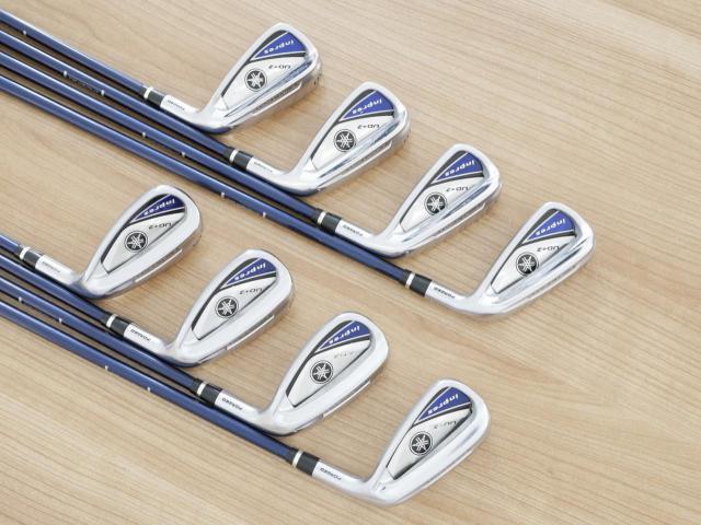 Iron set : Yamaha : ชุดเหล็ก Yamaha Inpres UD+2 (ออกปี 2019 ตีไกลที่สุด ไกลกว่าเหล็กทั่วไป 2 เบอร์ หน้าเด้ง COR 0.822) มีเหล็ก 6-Pw,Aw,As,Sw (8 ชิ้น) ก้านกราไฟต์ Flex SR