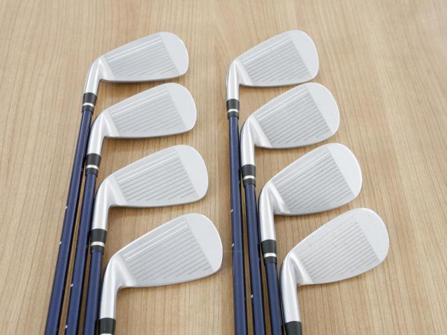 Iron set : Yamaha : ชุดเหล็ก Yamaha Inpres UD+2 (ออกปี 2019 ตีไกลที่สุด ไกลกว่าเหล็กทั่วไป 2 เบอร์ หน้าเด้ง COR 0.822) มีเหล็ก 6-Pw,Aw,As,Sw (8 ชิ้น) ก้านกราไฟต์ Flex SR