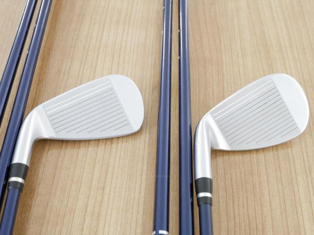 Iron set : Yamaha : ชุดเหล็ก Yamaha Inpres UD+2 (ออกปี 2019 ตีไกลที่สุด ไกลกว่าเหล็กทั่วไป 2 เบอร์ หน้าเด้ง COR 0.822) มีเหล็ก 6-Pw,Aw,As,Sw (8 ชิ้น) ก้านกราไฟต์ Flex SR