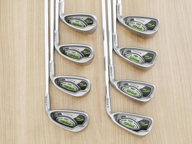 Iron set : Ping : ชุดเหล็ก Ping Rapture V2 มีเหล็ก 5-Pw,Aw,Sw (8 ชิ้น) ก้านเหล็ก Ping AWT Flex SR
