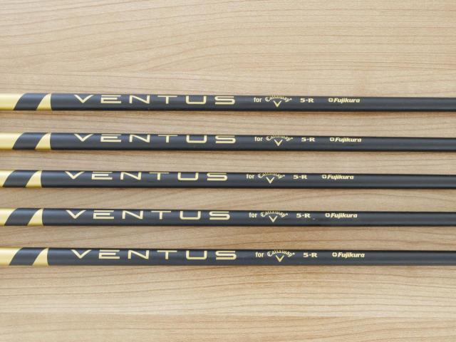 Iron set : Callaway : ชุดเหล็ก Callaway Rogue ST Max (ออกปี 2022 ตีง่าย ไกลมาก) มีเหล็ก 6-Pw (5 ชิ้น) ก้านกราไฟต์ Fujikura VENTUS 5 Flex R
