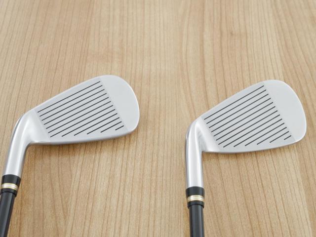 Iron set : Honma : **ก้าน 3 ดาว** ชุดเหล็ก Honma Beres IS-02 (หน้าเด้ง Forged) มีเหล็ก 5-11,Aw,Sw (9 ชิ้น เทียบเท่า 4-Pw,Aw,Sw) ก้าน ARMRQ 6 (54) Flex R (3 ดาว)