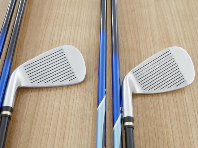 Iron set : Honma : **ก้าน 3 ดาว** ชุดเหล็ก Honma Beres IS-02 (หน้าเด้ง Forged) มีเหล็ก 5-11,Aw,Sw (9 ชิ้น เทียบเท่า 4-Pw,Aw,Sw) ก้าน ARMRQ 6 (54) Flex R (3 ดาว)