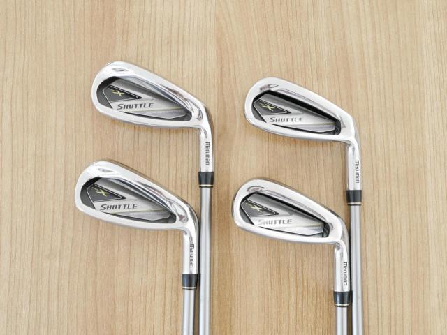 Iron set : Maruman : ชุดเหล็ก Maruman Shuttle Type X (ออกปี 2020 ตีง่าย ไกลสุดๆๆๆๆ) มีเหล็ก 7-Pw (4 ชิ้น) ก้านกราไฟต์ Mitsubishi Flex SR