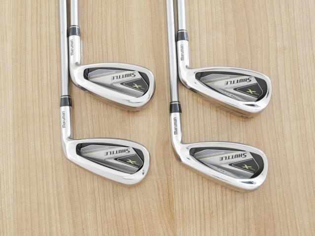 Iron set : Maruman : ชุดเหล็ก Maruman Shuttle Type X (ออกปี 2020 ตีง่าย ไกลสุดๆๆๆๆ) มีเหล็ก 7-Pw (4 ชิ้น) ก้านกราไฟต์ Mitsubishi Flex SR