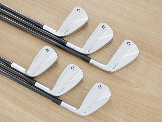 Iron set : Taylormade : ชุดเหล็ก Taylormade P770 Forged (รุ่นปี 2023 นุ่ม แน่น)  มีเหล็ก 5-Pw (6 ชิ้น) ก้านกราไฟต์ Mitsubishi Diamana Thump i95 Flex S
