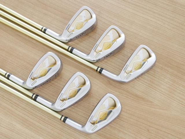 Iron set : Honma : ชุดเหล็ก Honma Beres IS-03 (ปี 2015 หน้าเด้ง Forged) มีเหล็ก 6-11 (6 ชิ้น เทียบเท่า 5-Pw) ก้าน ARMRQ 8 (49) Flex R (2 ดาว)