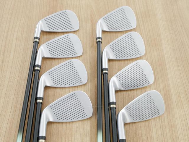 Iron set : Honma : ชุดเหล็ก Honma Beres IS-01 (หน้าเด้ง Maraging) มีเหล็ก 6-11,Aw,Sw (8 ชิ้น เทียบเท่า 5-Pw,Aw,Sw) ก้าน ARMRQ 6 (45) Flex R (2 ดาว)