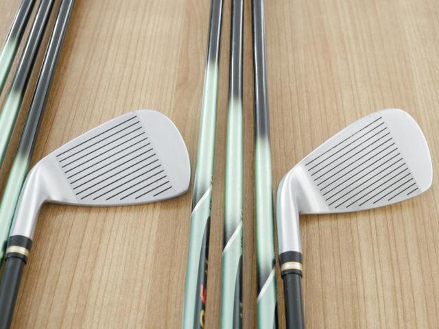 Iron set : Honma : ชุดเหล็ก Honma Beres IS-01 (หน้าเด้ง Maraging) มีเหล็ก 6-11,Aw,Sw (8 ชิ้น เทียบเท่า 5-Pw,Aw,Sw) ก้าน ARMRQ 6 (45) Flex R (2 ดาว)