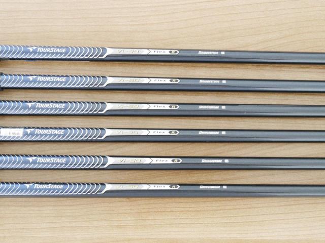 Iron set : Tourstage : ชุดเหล็ก Tourstage V300 III (Forged) มีเหล็ก 5-Pw (6 ชิ้น) ก้านกราไฟต์ Flex R