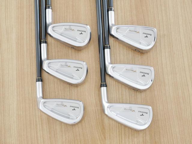 Iron set : Tourstage : ชุดเหล็ก Tourstage V300 III (Forged) มีเหล็ก 5-Pw (6 ชิ้น) ก้านกราไฟต์ Flex R