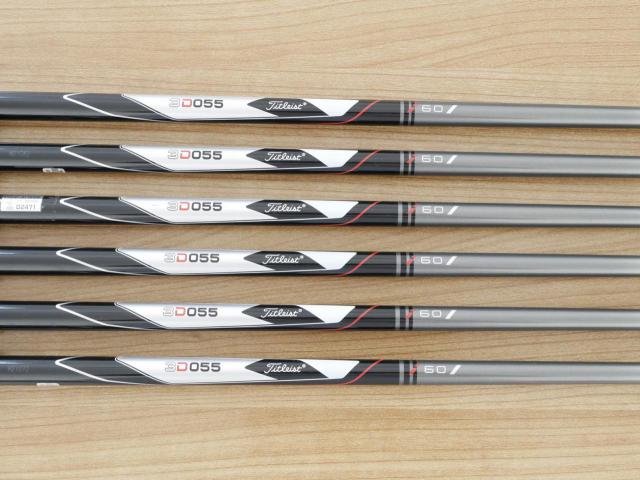 Iron set : Titleist : ชุดเหล็ก Titleist T200 Forged (รุ่นปี 2022 Japan Spec) มีเหล็ก 6-Pw,48 (6 ชิ้น) ก้านกราไฟต์ Titleist 3D055 60 Flex SR 