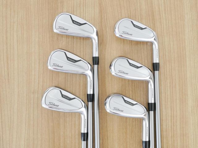 Iron set : Titleist : ชุดเหล็ก Titleist T200 Forged (รุ่นปี 2022 Japan Spec) มีเหล็ก 6-Pw,48 (6 ชิ้น) ก้านกราไฟต์ Titleist 3D055 60 Flex SR 