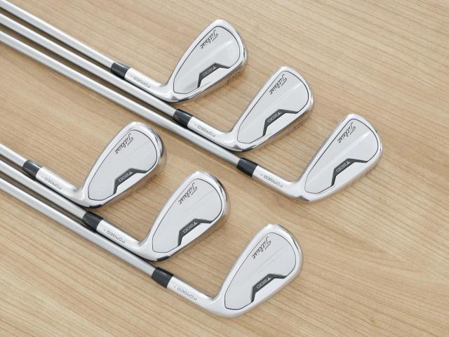 Iron set : Titleist : ชุดเหล็ก Titleist T200 Forged (รุ่นปี 2022 Japan Spec) มีเหล็ก 6-Pw,48 (6 ชิ้น) ก้านกราไฟต์ Titleist 3D055 60 Flex SR 