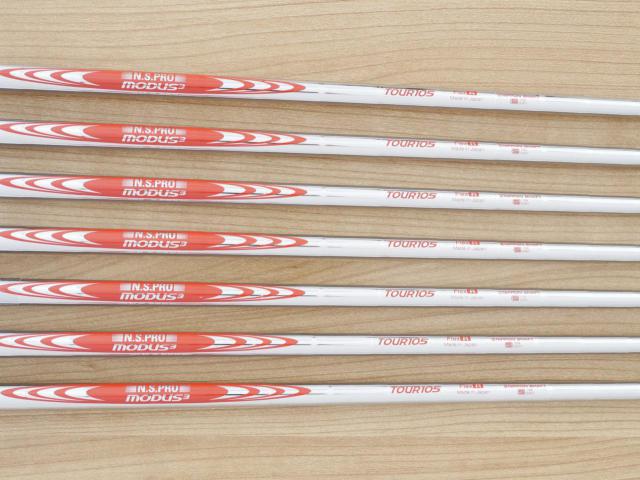 Iron set : Taylormade : ชุดเหล็ก Taylormade P790 (ตัวท้อปสุด ปี 2023 Japan Spec.) มีเหล็ก 4-Pw (7 ชิ้น) ก้านเหล็ก NS Pro Modus 105 Flex R