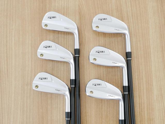 Iron set : Honma : ชุดเหล็ก Honma Tour World TR21X (ออกปี 2021 ตีง่าย ไกล) มีเหล็ก 5-10 (6 ชิ้น) ก้านกราไฟต์ Honma Vizard TR20-65 Flex S