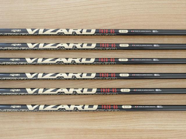 Iron set : Honma : ชุดเหล็ก Honma Tour World TR21X (ออกปี 2021 ตีง่าย ไกล) มีเหล็ก 5-10 (6 ชิ้น) ก้านกราไฟต์ Honma Vizard TR20-65 Flex S