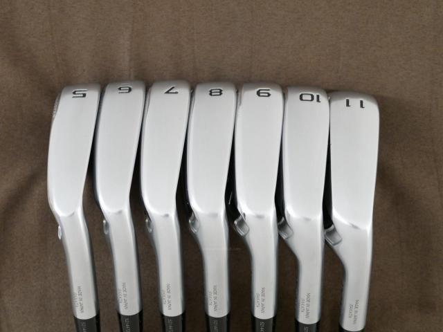 Iron set : Honma : ชุดเหล็ก Honma Tour World TW747P (รุ่นปี 2019) มีเหล็ก 5-11 (7 ชิ้น) ก้านกราไฟต์ Honma Vizard 50 Flex R