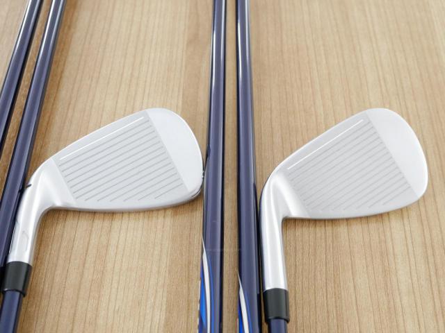 Iron set : Taylormade : ชุดเหล็ก Taylormade Qi (รุ่นล่าสุด ออกปี 2024 Japan Spec.) มีเหล็ก 6-Pw,Aw (6 ชิ้น) ก้านกราไฟต์ Mitsubishi Diamana TM60 Flex R