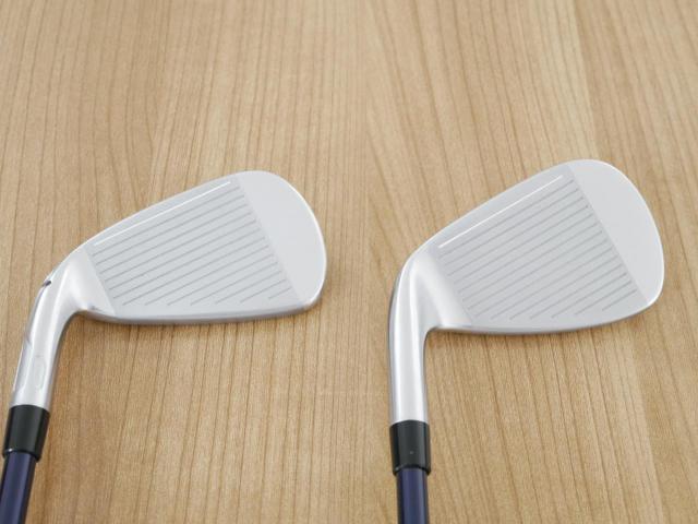 Iron set : Taylormade : ชุดเหล็ก Taylormade Qi (รุ่นล่าสุด ออกปี 2024 Japan Spec.) มีเหล็ก 6-Pw,Aw (6 ชิ้น) ก้านกราไฟต์ Mitsubishi Diamana TM60 Flex R