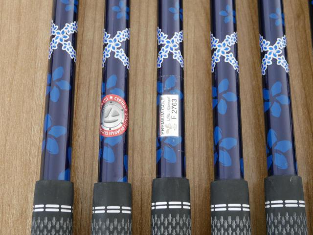 Iron set : Taylormade : ชุดเหล็ก Taylormade Qi (รุ่นล่าสุด ออกปี 2024 Japan Spec.) มีเหล็ก 6-Pw,Aw (6 ชิ้น) ก้านกราไฟต์ Mitsubishi Diamana TM60 Flex R