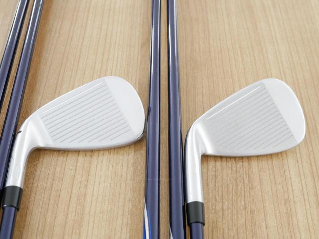 Iron set : Taylormade : ชุดเหล็ก Taylormade Qi (รุ่นล่าสุด ออกปี 2024 Japan Spec.) มีเหล็ก 6-Pw,Aw (6 ชิ้น) ก้านกราไฟต์ Mitsubishi Diamana TM60 Flex R
