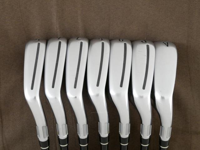 Iron set : Taylormade : ชุดเหล็ก Taylormade M GLOIRE (ปี 2020 รุ่นท๊อปสุด ไกลสุด Japan Spec) มีเหล็ก 5-Pw,Aw (7 ชิ้น) ก้าน Fujikura Speeder Evolution Flex R