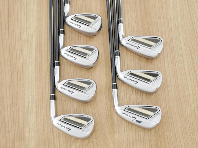 Iron set : Taylormade : ชุดเหล็ก Taylormade M GLOIRE (ปี 2020 รุ่นท๊อปสุด ไกลสุด Japan Spec) มีเหล็ก 5-Pw,Aw (7 ชิ้น) ก้าน Fujikura Speeder Evolution Flex R