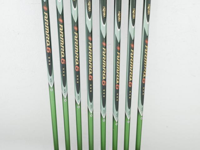 Iron set : Honma : **ก้าน 3 ดาว** ชุดเหล็ก Honma Beres IS-01 (หน้าเด้ง Maraging) มีเหล็ก 6-11,Aw,Sw (8 ชิ้น เทียบเท่า 5-Pw,Aw,Sw) ก้าน ARMRQ 6 (45) Flex R (3 ดาว)