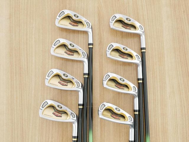 Iron set : Honma : **ก้าน 3 ดาว** ชุดเหล็ก Honma Beres IS-01 (หน้าเด้ง Maraging) มีเหล็ก 6-11,Aw,Sw (8 ชิ้น เทียบเท่า 5-Pw,Aw,Sw) ก้าน ARMRQ 6 (45) Flex R (3 ดาว)