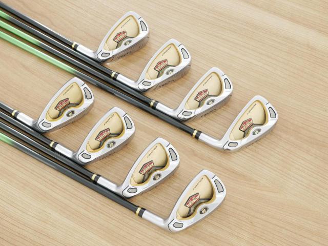 Iron set : Honma : **ก้าน 3 ดาว** ชุดเหล็ก Honma Beres IS-01 (หน้าเด้ง Maraging) มีเหล็ก 6-11,Aw,Sw (8 ชิ้น เทียบเท่า 5-Pw,Aw,Sw) ก้าน ARMRQ 6 (45) Flex R (3 ดาว)