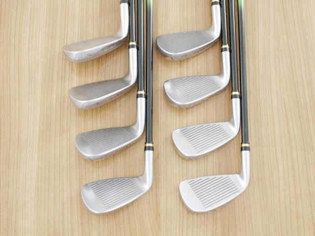 Iron set : Honma : **ก้าน 3 ดาว** ชุดเหล็ก Honma Beres IS-01 (หน้าเด้ง Maraging) มีเหล็ก 6-11,Aw,Sw (8 ชิ้น เทียบเท่า 5-Pw,Aw,Sw) ก้าน ARMRQ 6 (45) Flex R (3 ดาว)