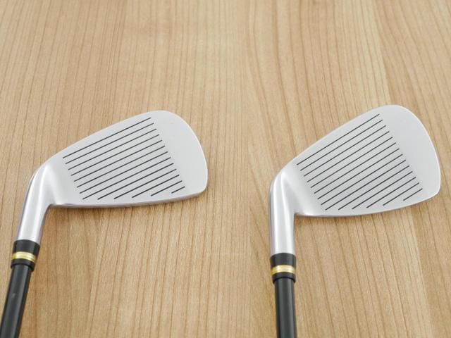 Iron set : Honma : **ก้าน 3 ดาว** ชุดเหล็ก Honma Beres IS-01 (หน้าเด้ง Maraging) มีเหล็ก 6-11,Aw,Sw (8 ชิ้น เทียบเท่า 5-Pw,Aw,Sw) ก้าน ARMRQ 6 (45) Flex R (3 ดาว)