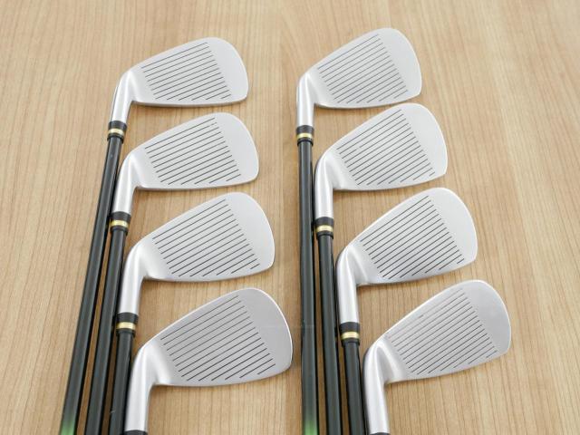 Iron set : Honma : **ก้าน 3 ดาว** ชุดเหล็ก Honma Beres IS-01 (หน้าเด้ง Maraging) มีเหล็ก 6-11,Aw,Sw (8 ชิ้น เทียบเท่า 5-Pw,Aw,Sw) ก้าน ARMRQ 6 (45) Flex R (3 ดาว)