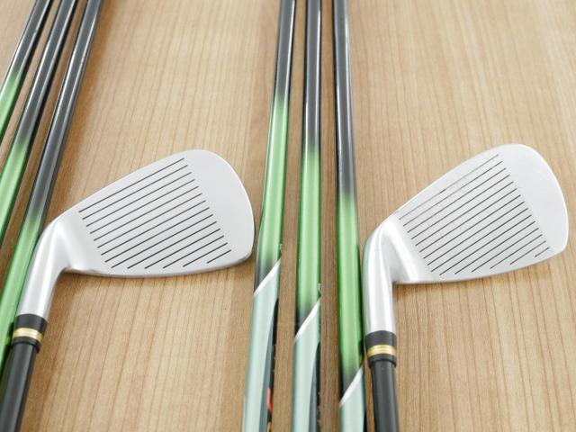Iron set : Honma : **ก้าน 3 ดาว** ชุดเหล็ก Honma Beres IS-01 (หน้าเด้ง Maraging) มีเหล็ก 6-11,Aw,Sw (8 ชิ้น เทียบเท่า 5-Pw,Aw,Sw) ก้าน ARMRQ 6 (45) Flex R (3 ดาว)