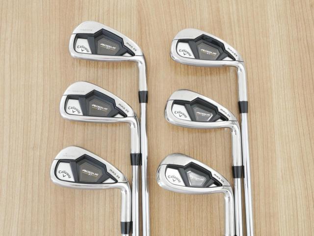 Iron set : Callaway : ชุดเหล็ก Callaway Rogue ST Max OS (ออกปี 2022 ตีง่ายสุดๆ ไกลสุดๆ) มีเหล็ก 6-Pw,Aw (6 ชิ้น) ก้านเหล็ก NS Pro ZELOS 7 Flex S