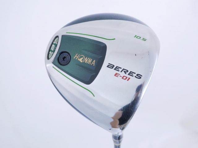 Driver : Honma : ไดรเวอร์ Honma Beres E-01 (เหมาะกับซีเนียร์) Loft 10.5 ก้าน ARMRQ 6 (45) FLex R (2 ดาว)
