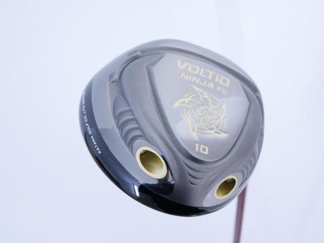 Driver : Katana : **มีตำหนิ** ไดรเวอร์ Katana Voltio NINJA FG 850Hi (ปี 2018 หัวขนาด 460CC.) Loft 10 ก้าน Fujikura Speeder 461 Flex SR