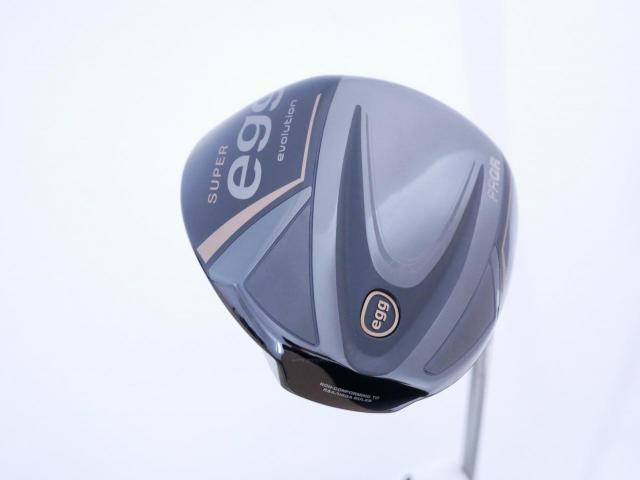 Driver : PRGR : ไดรเวอร์ PRGR Super EGG Evolution 500cc. (รุ่นล่าสุด ออกปี 2024 หน้าเด้งเกินกฏ ตีไกลมาก) Loft 10.5 Flex R2 (M-35)