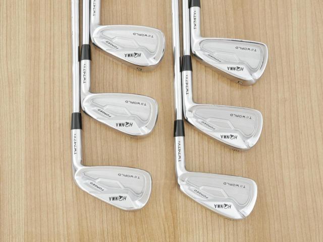Iron set : Honma : ชุดเหล็ก Honma Tour World TW747Vx Forged (ปี 2019) มีเหล็ก 5-10 (6 ชิ้น) ก้านเหล็ก NS Pro Modus 130 Flex S