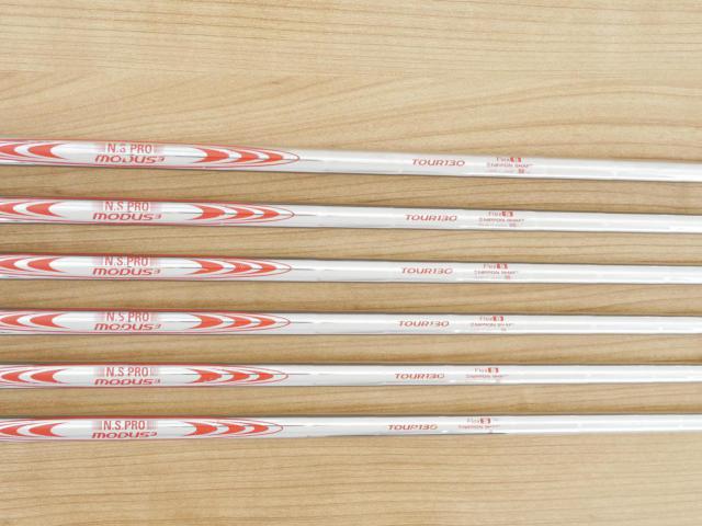Iron set : Honma : ชุดเหล็ก Honma Tour World TW747Vx Forged (ปี 2019) มีเหล็ก 5-10 (6 ชิ้น) ก้านเหล็ก NS Pro Modus 130 Flex S
