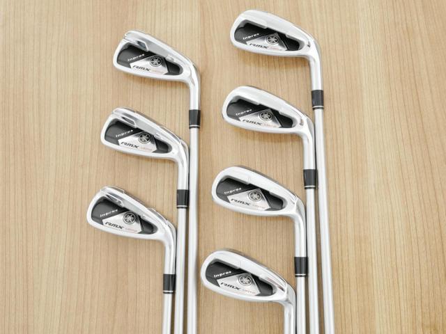 Iron set : Yamaha : ชุดเหล็ก Yamaha Inpres RMX UD+2 (ปี 2017 ตีไกลที่สุด ไกลกว่าเหล็กทั่วไป 2 เบอร์) มีเหล็ก 6-Pw,Aw,As (7 ชิ้น) ก้านกราไฟต์ Fujikura MCI 70 Flex R