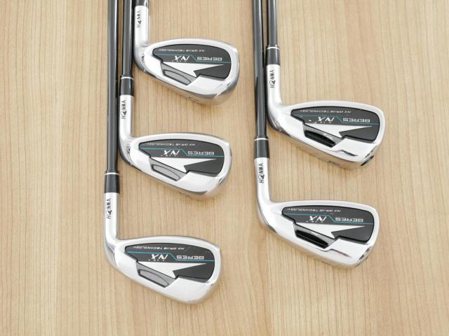 Iron set : Honma : ชุดเหล็ก Honma Beres NX (รุ่นปี 2023) มีเหล็ก 7-11 (5 ชิ้น) ก้านกราไฟต์ Honma Vizard 45 Flex SR