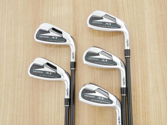 Iron set : Honma : ชุดเหล็ก Honma Beres NX (รุ่นปี 2023) มีเหล็ก 7-11 (5 ชิ้น) ก้านกราไฟต์ Honma Vizard 45 Flex SR